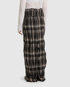 Crinkled Shirt Maxi Skirt