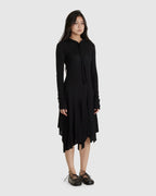 Hooded Jersey Dress