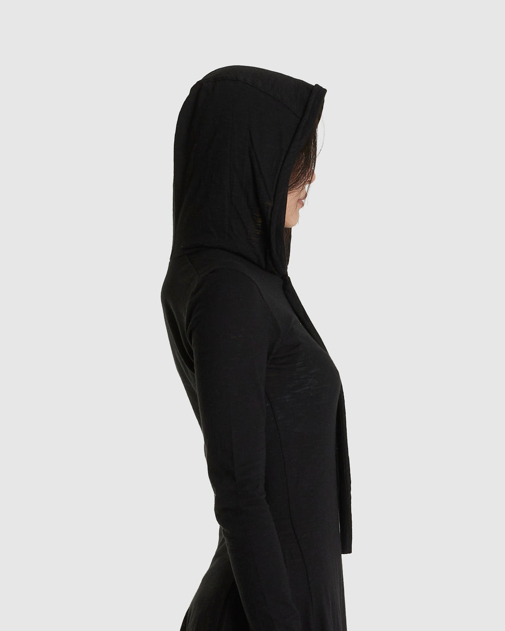 Hooded Jersey Dress