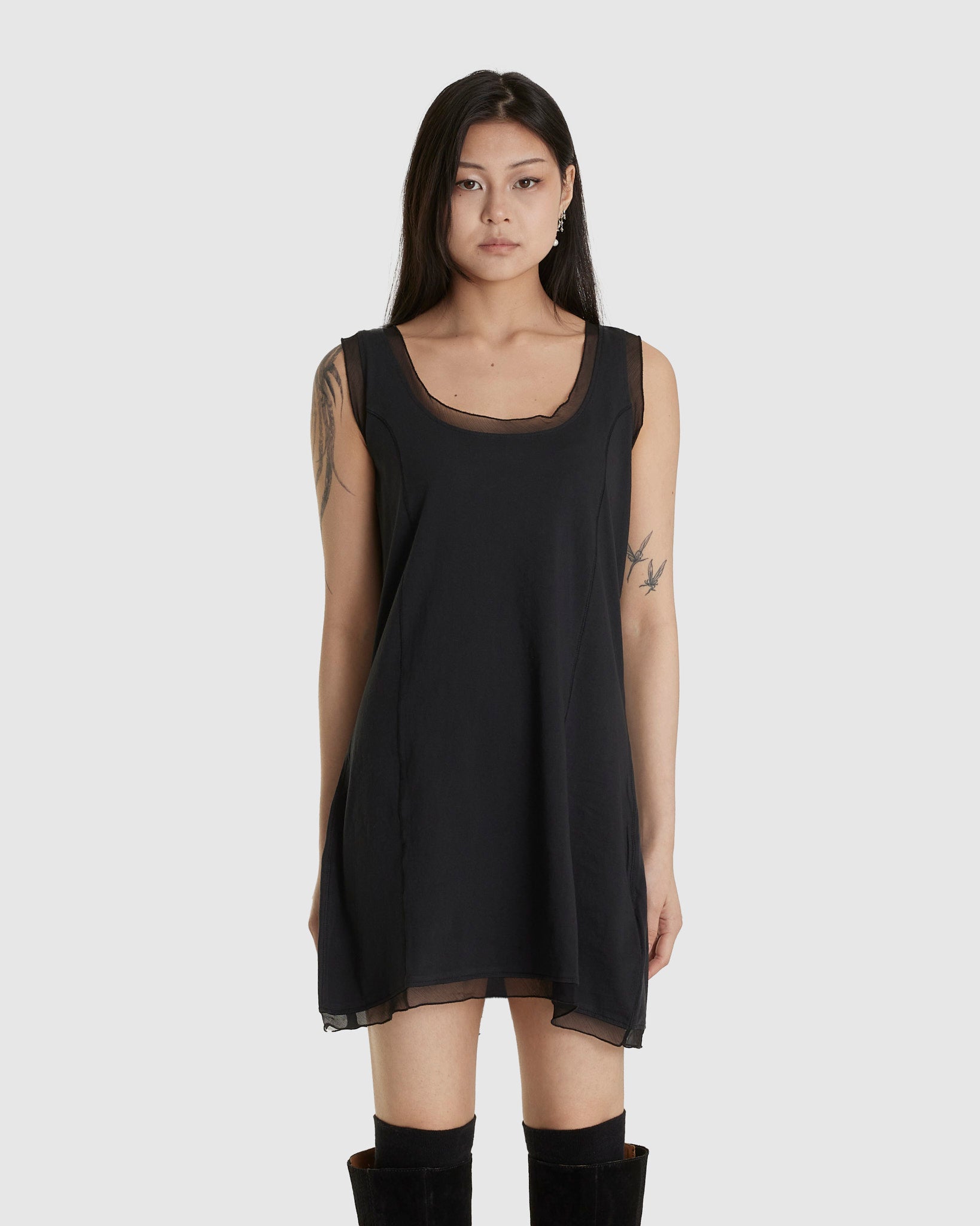 Dusk Dress Washed Black Legacy Jersey