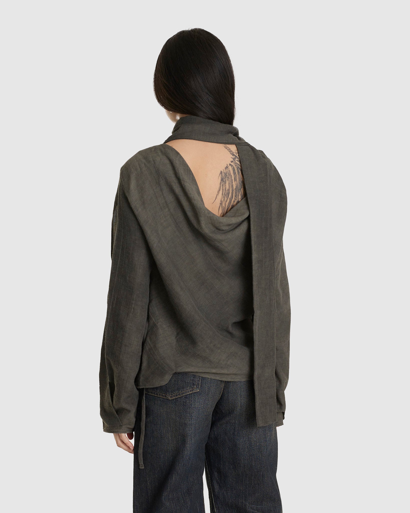 Virtuous Blouse Dark Cloud