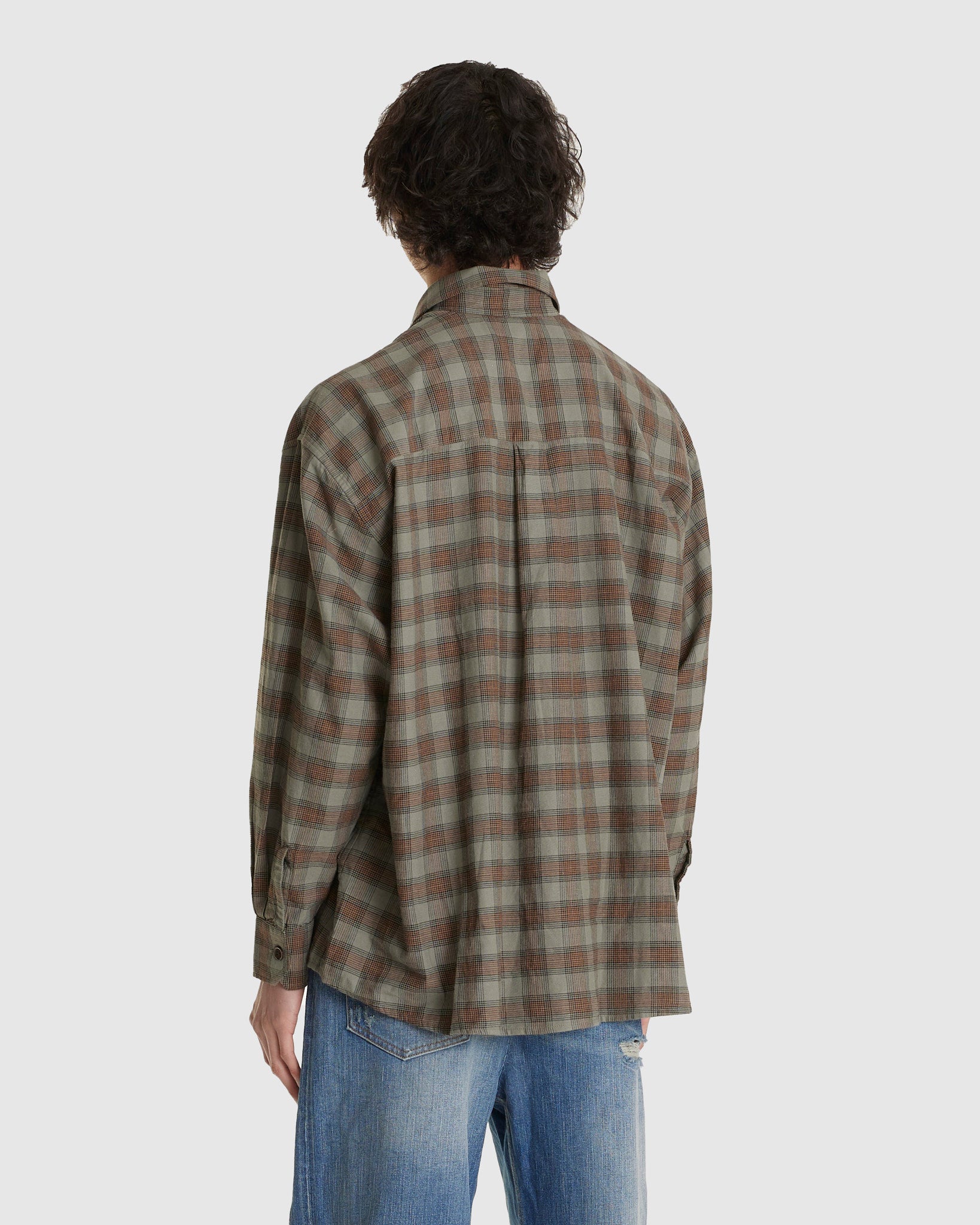 Borrowed Shirt Iowa Flannel Check