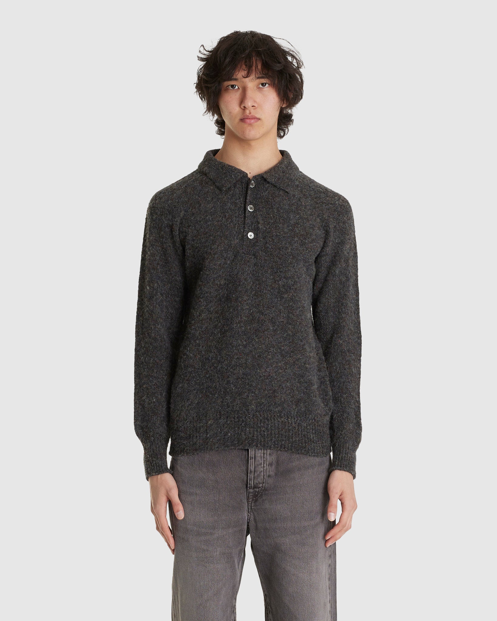 Another Polo Shirt 4.0 Grey Melange