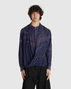 Sun-bleached Draped Shirt