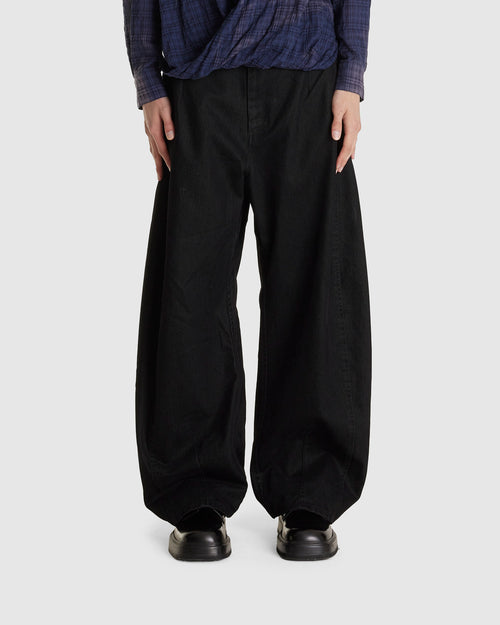 OMAR AFRIDI Washed Pina Trousers Black – Chinatown Country Club