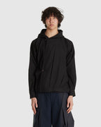 Draped Wrap Hood Jacket