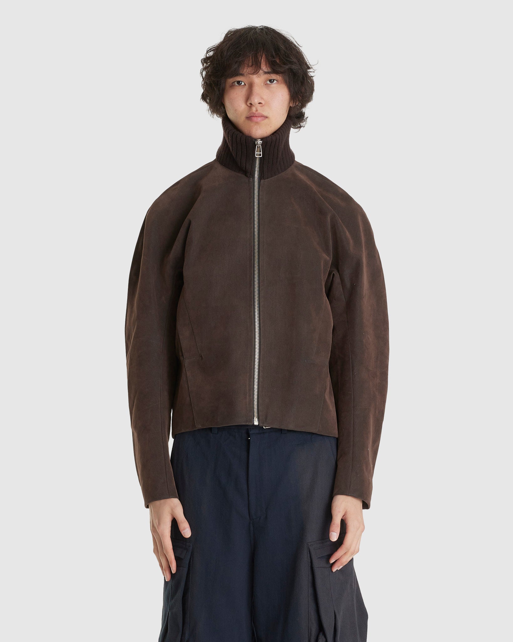 OMAR AFRIDI Pilot Blouson Brown – Chinatown Country Club