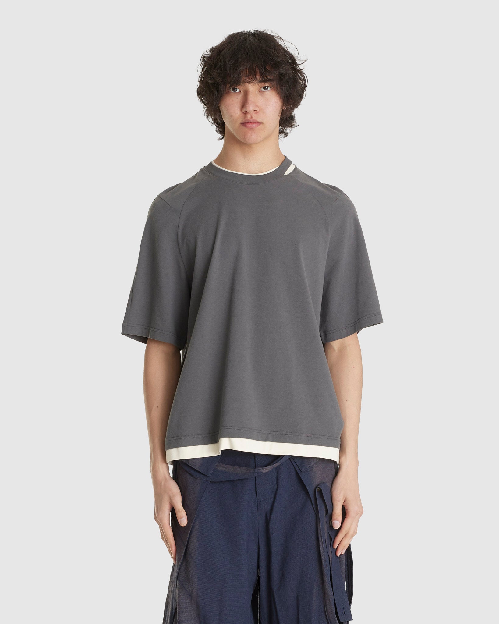 Basic Boy T-Shirt SS Grey