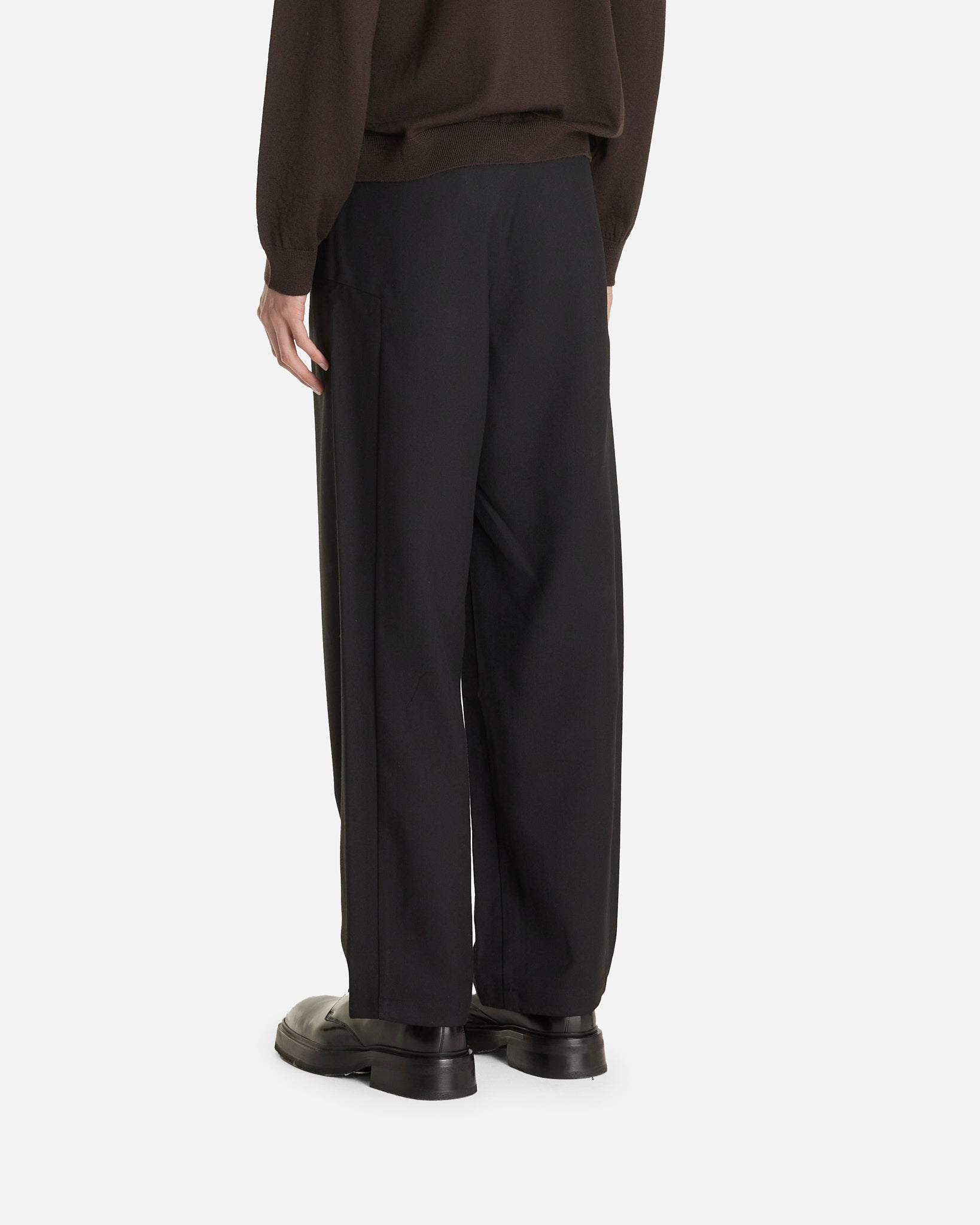 Wool Wide Pants