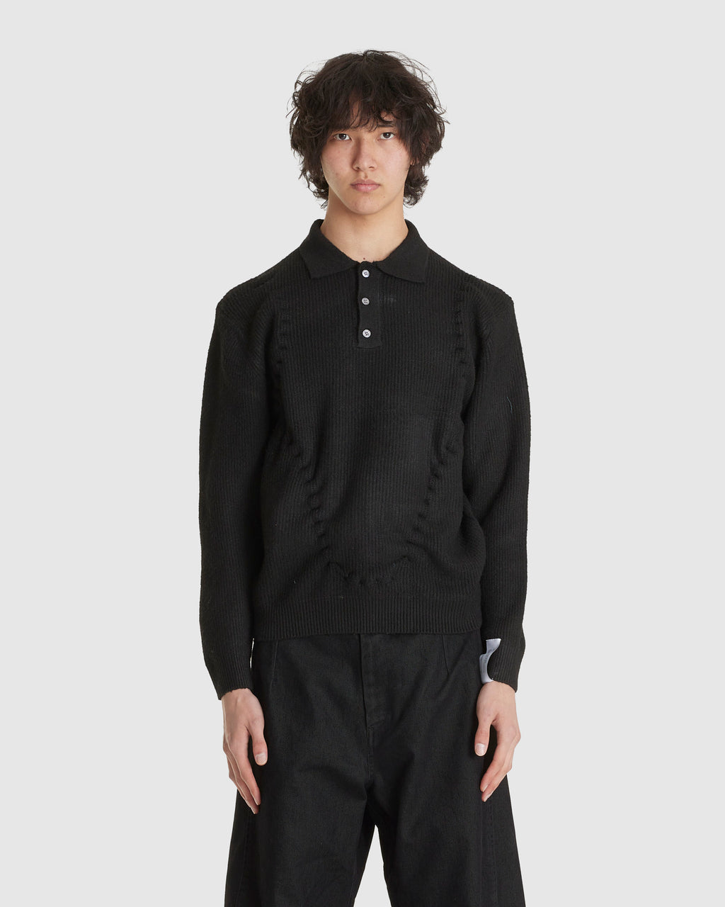 Beaded Corset Sweater