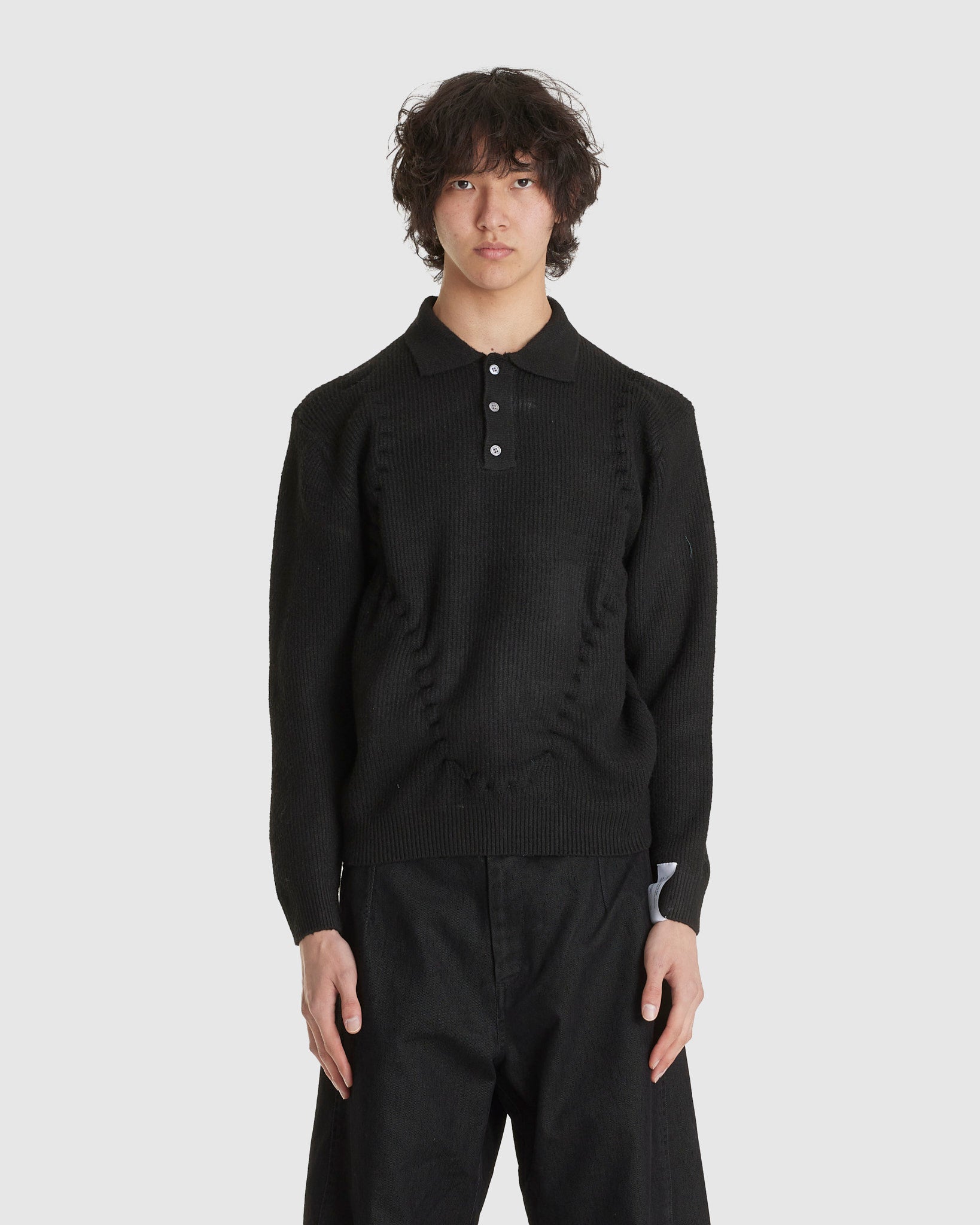 Beaded Corset Sweater