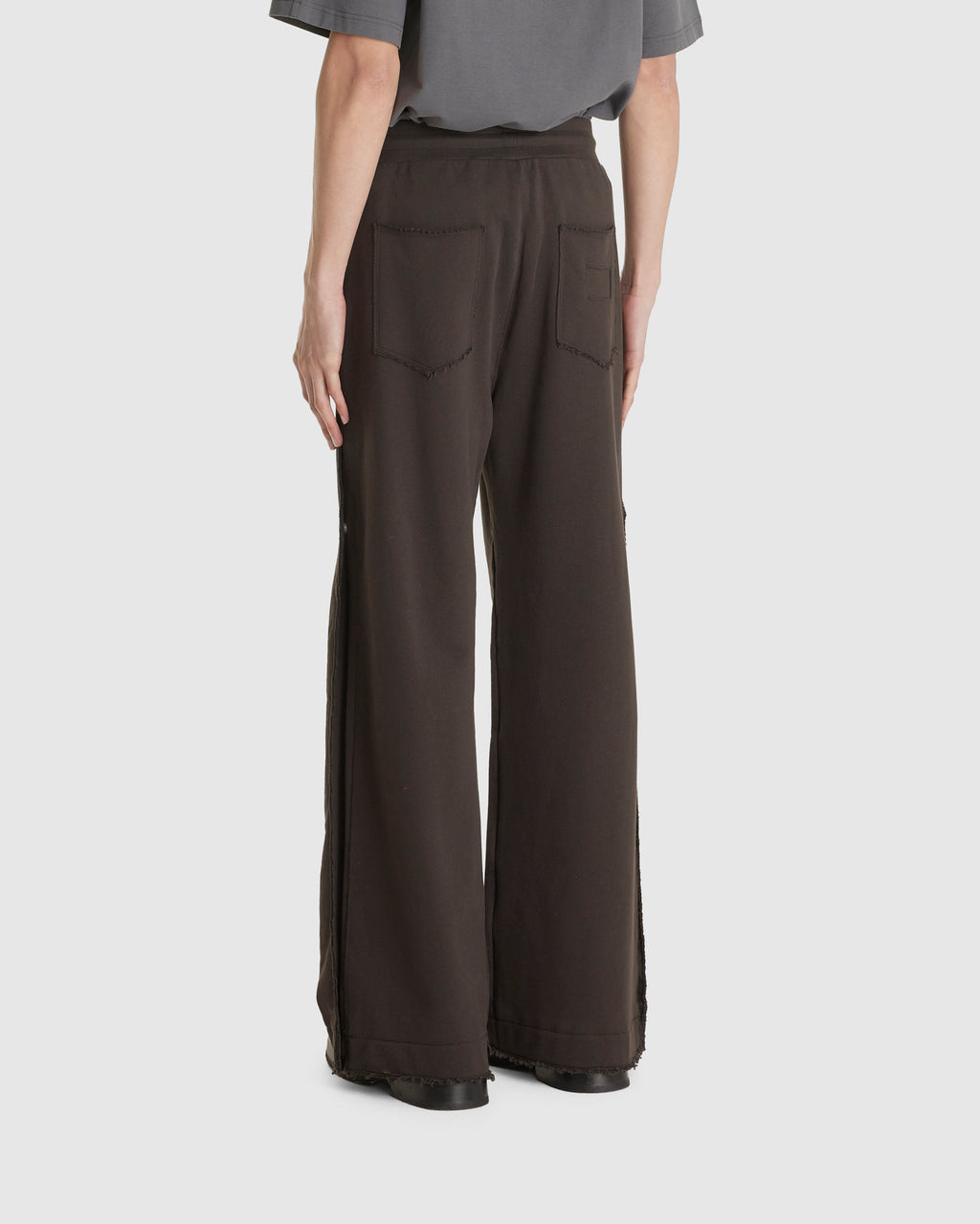 Whale Fin Snap-On Wide Leg Sweatpants