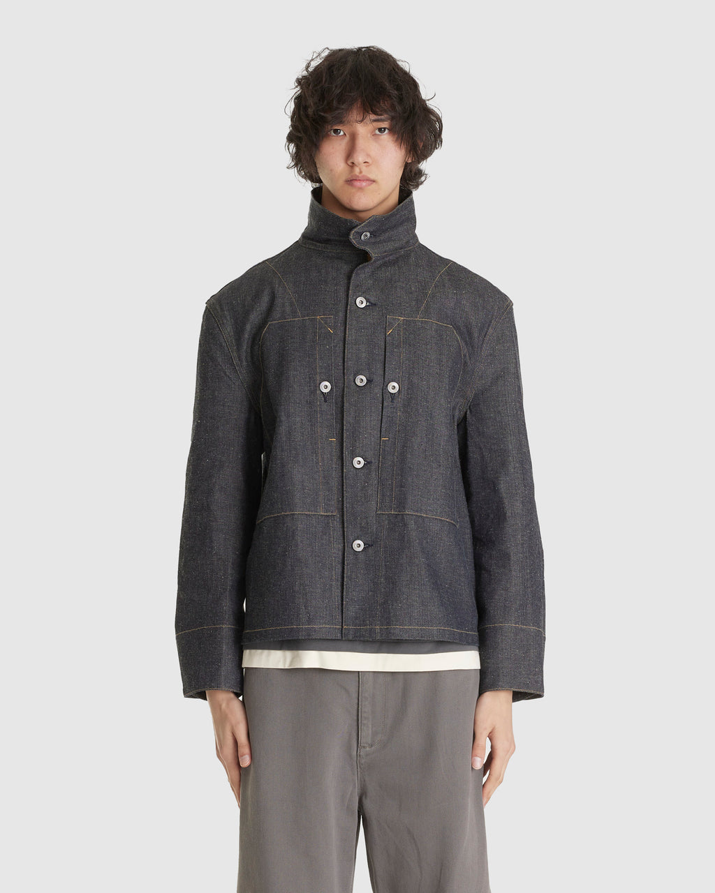 LOT.715 French Navy Mechanic Jacket