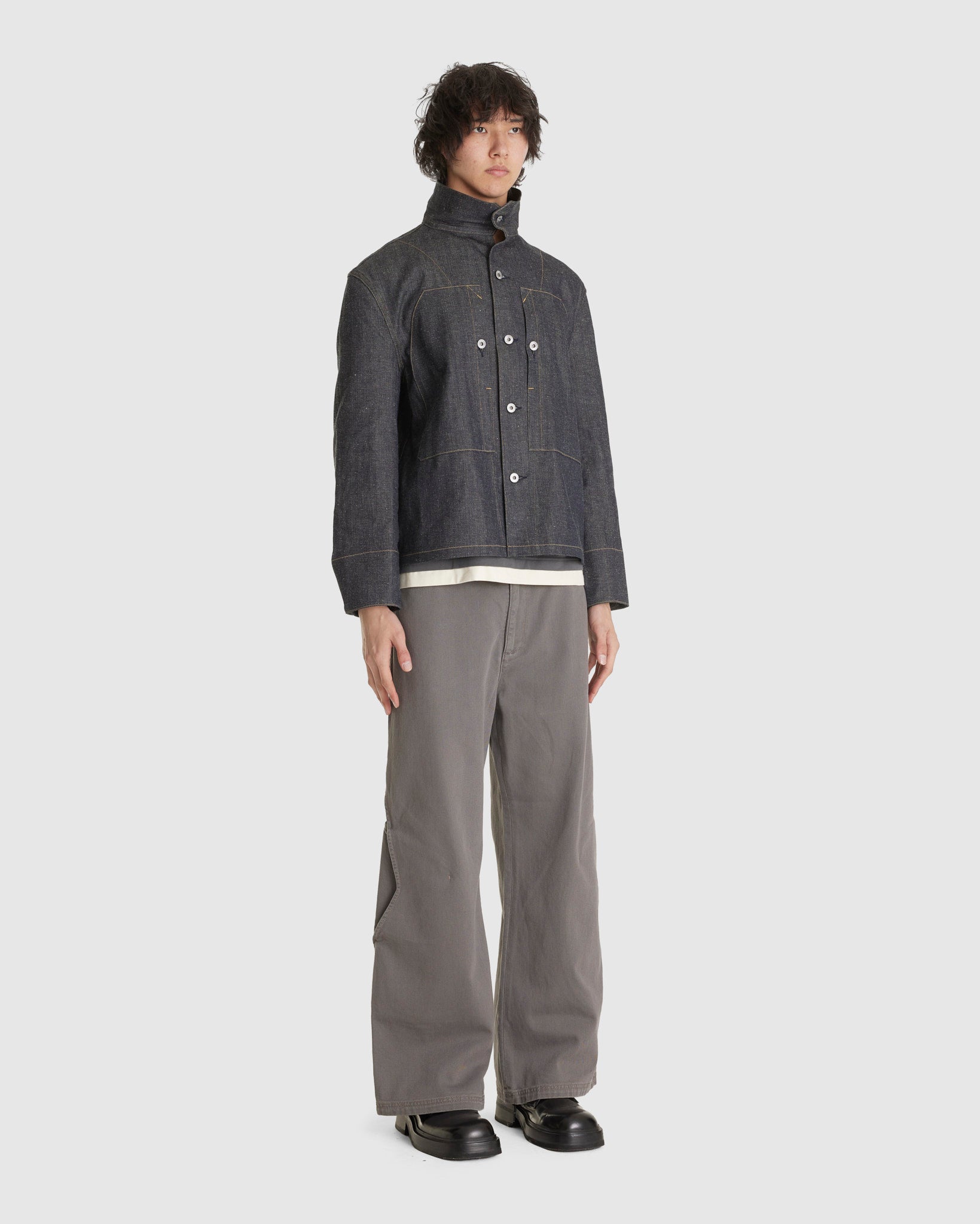 ジャケット・アウター Taiga Takahashi Lot.715 T.T - 【ラスト1点 40（L）】LOT.715 French Navy Mechanic Jacket