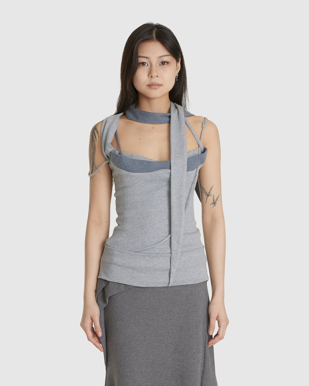 Aro Grey Top