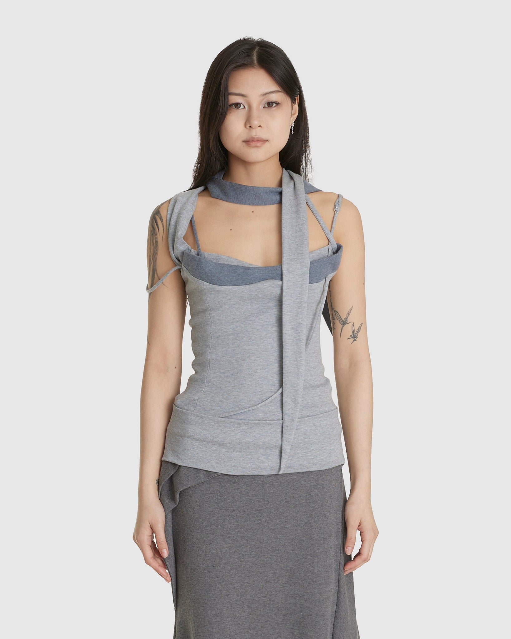 Aro Grey Top