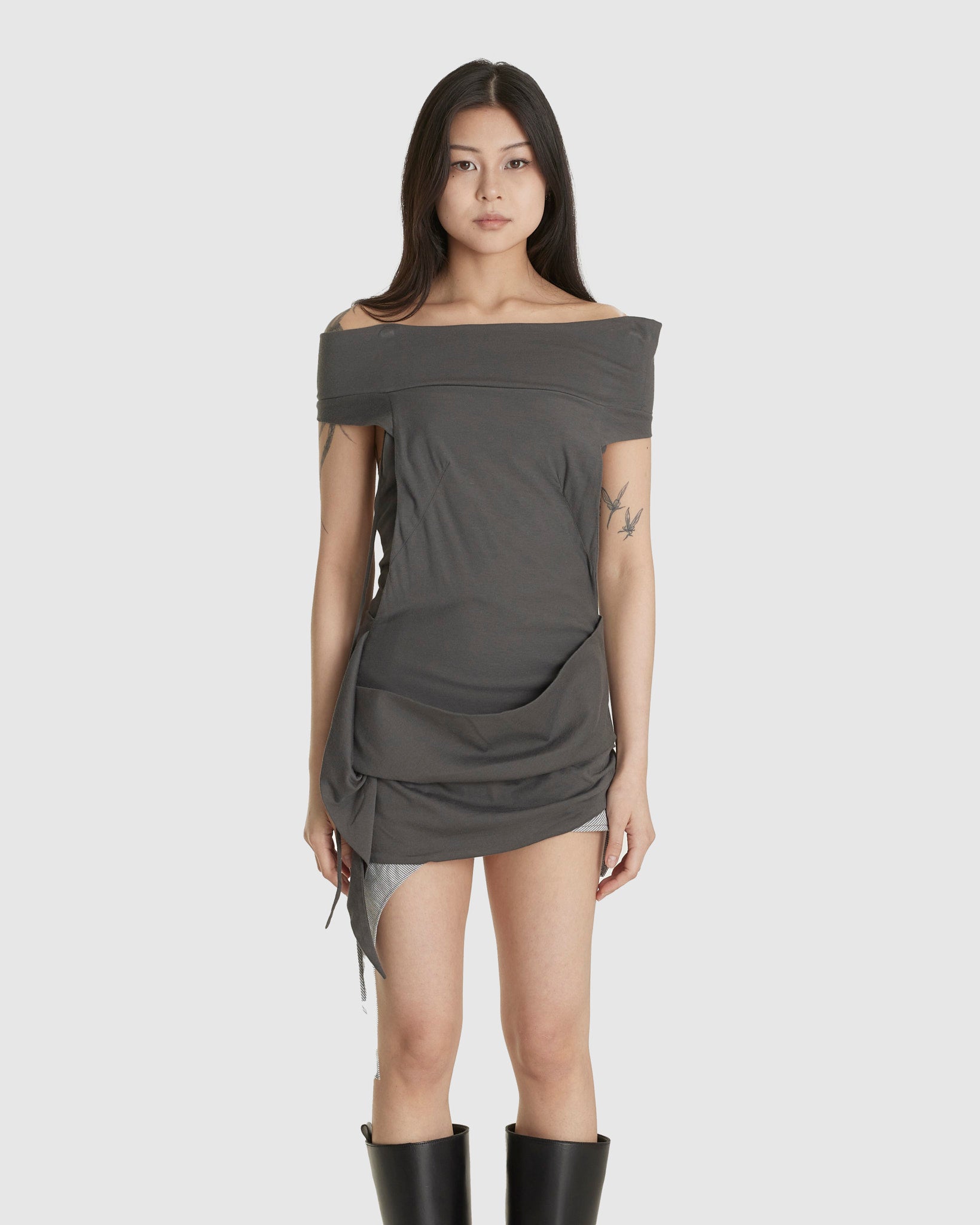 Valder Grey Dress