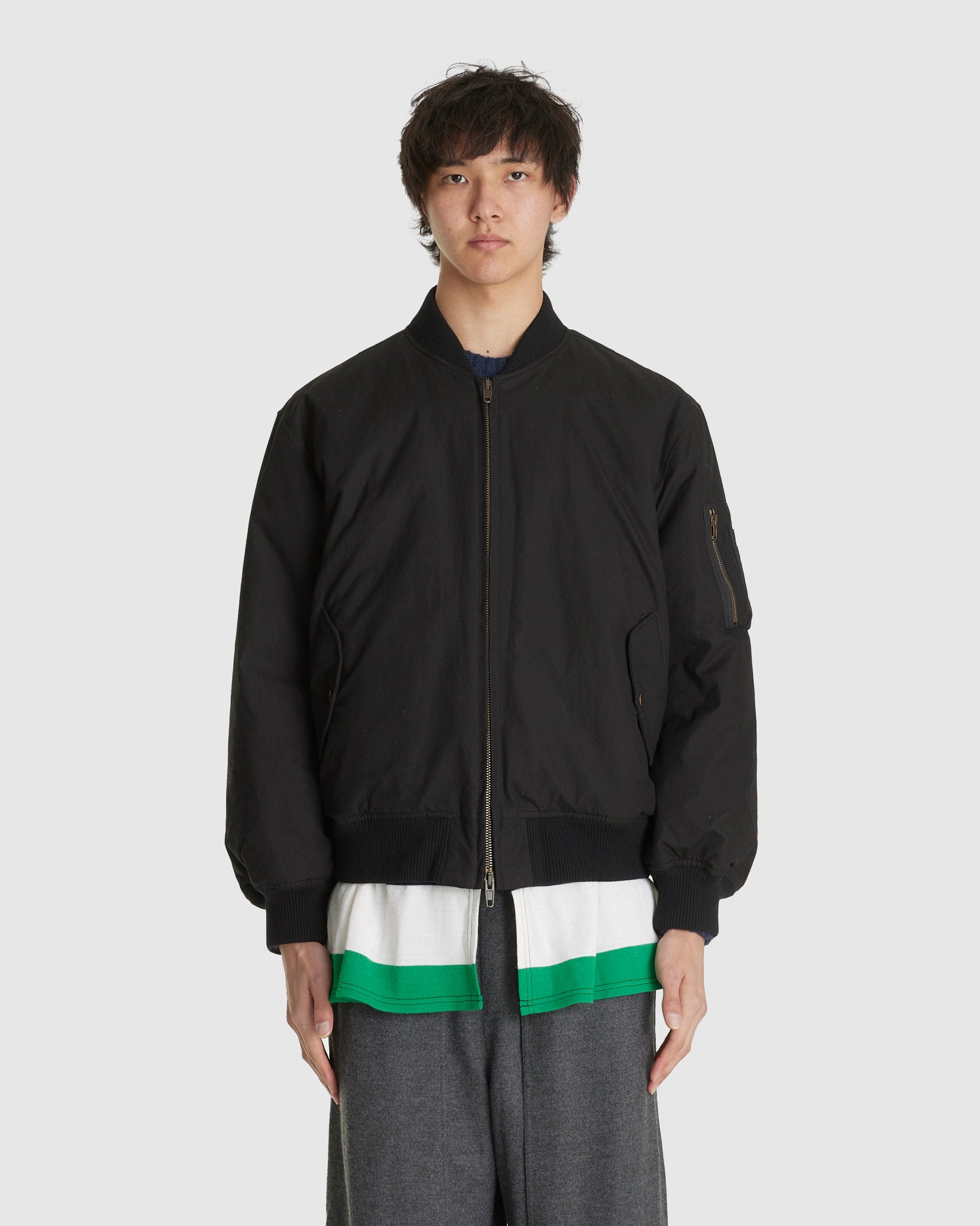 Rugby Skirt MA-1 Bomber Black