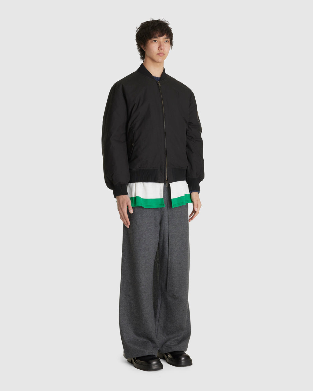 Rugby Skirt MA-1 Bomber Black