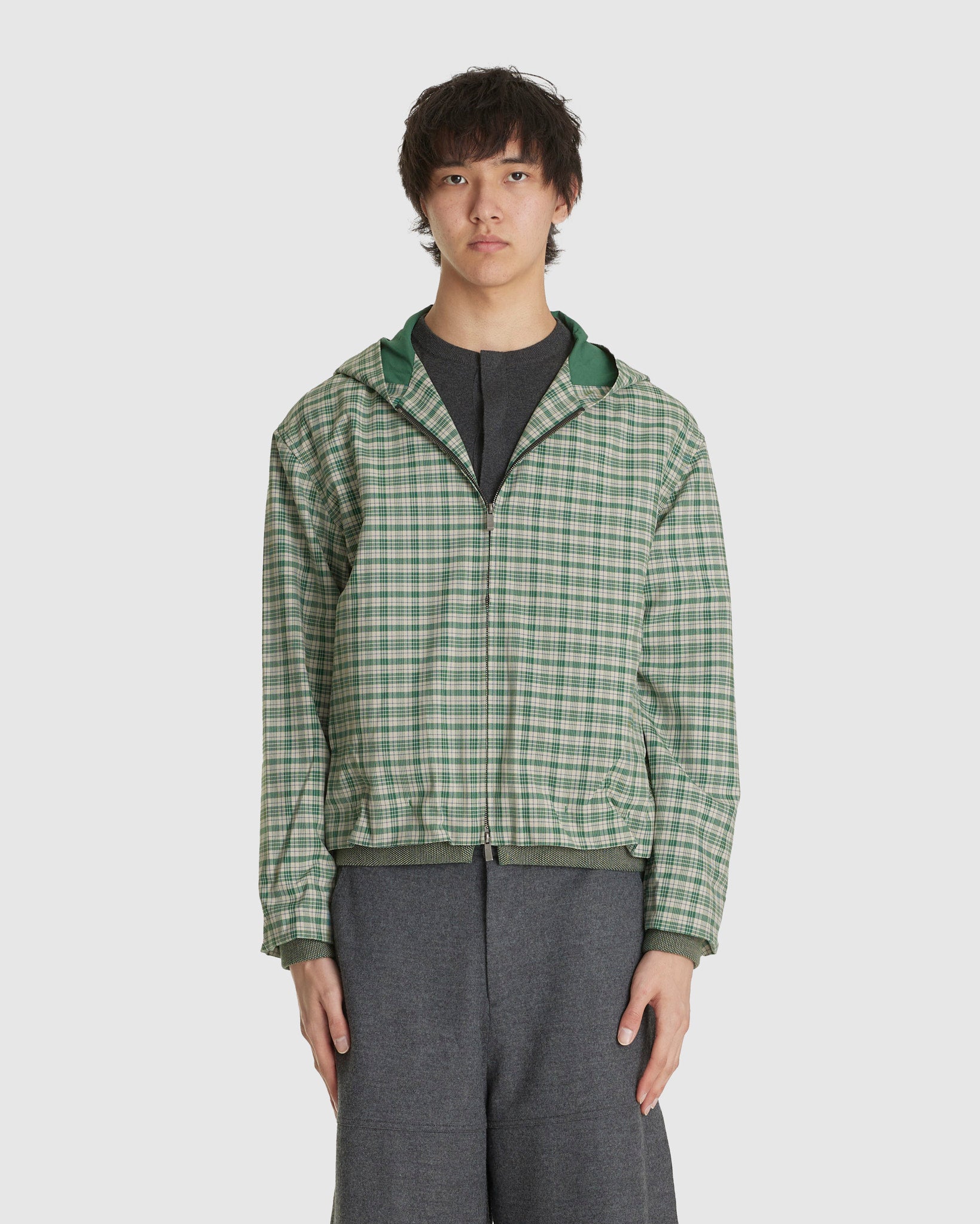 Merope Jacket Green Check