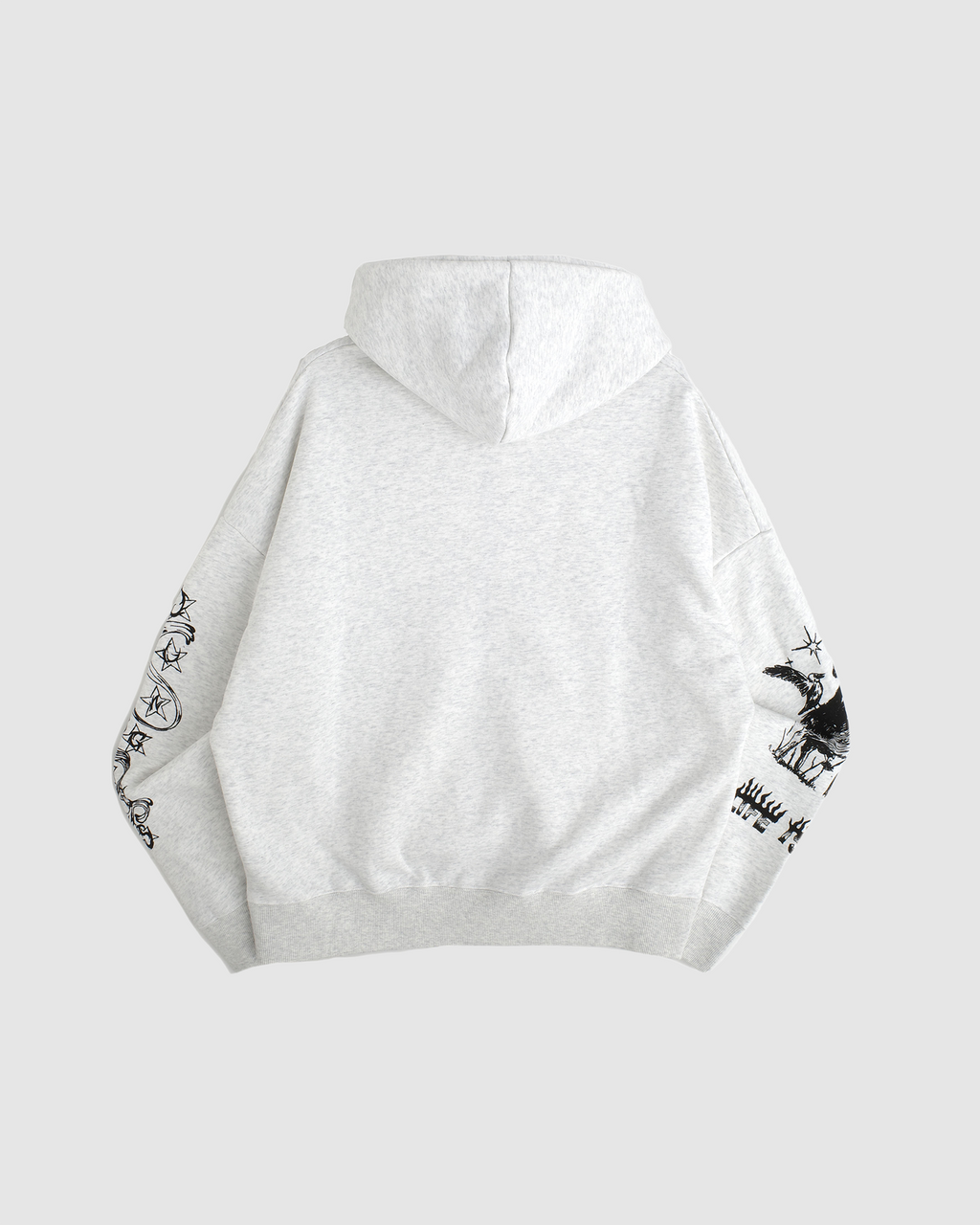 Scribbles Zip Hoodie