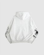 Scribbles Zip Hoodie