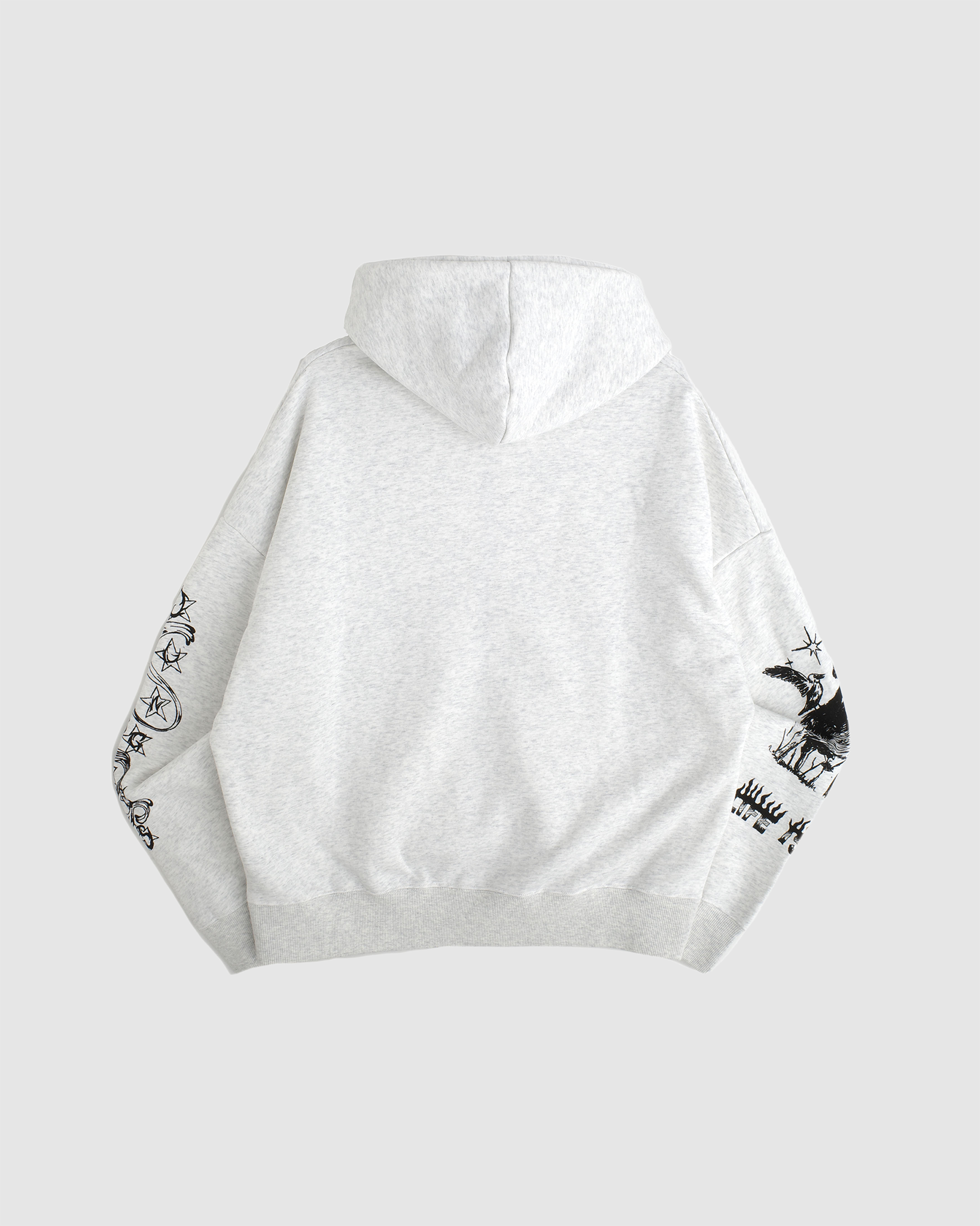 Scribbles Zip Hoodie