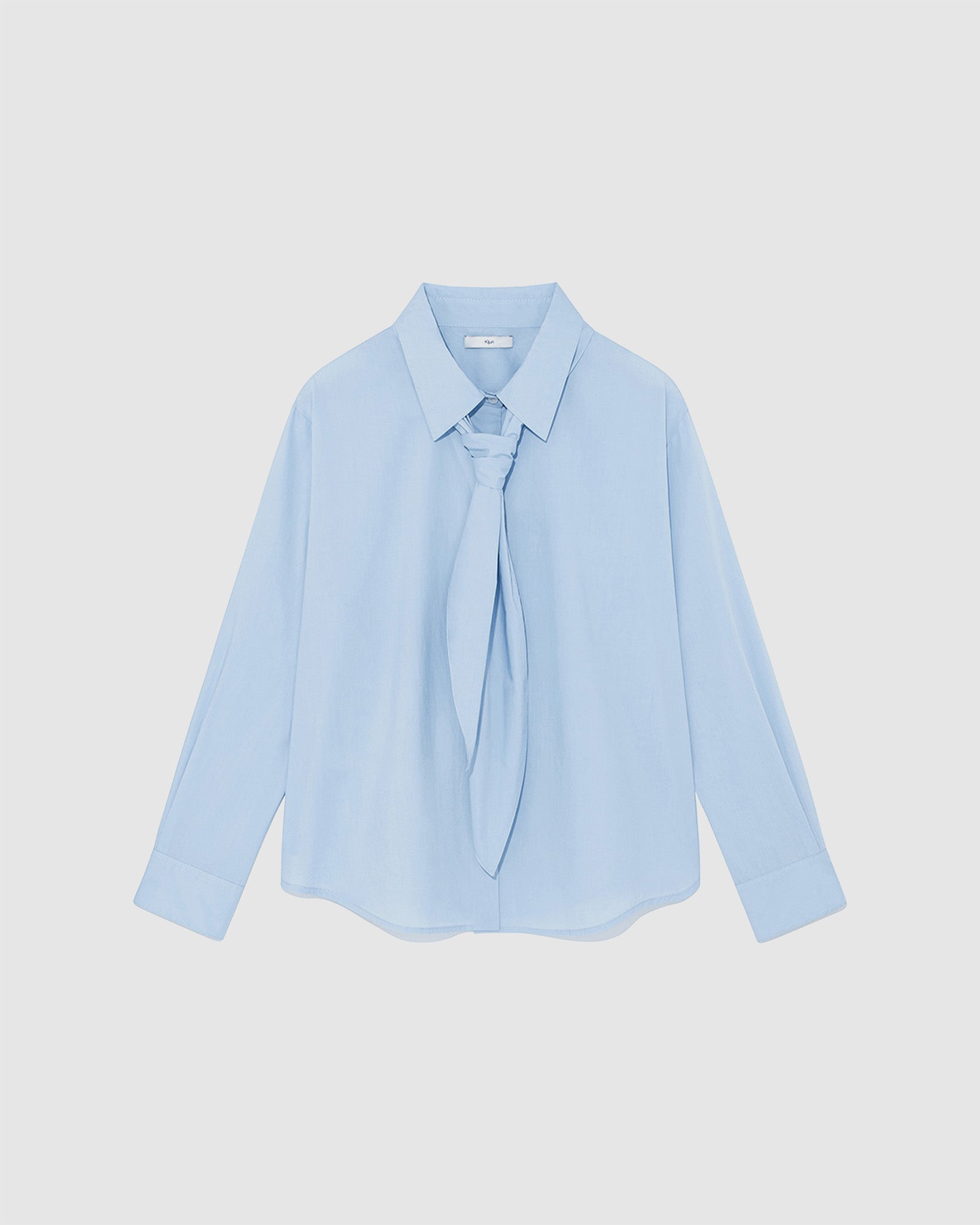 Scarf Oversized Shirt