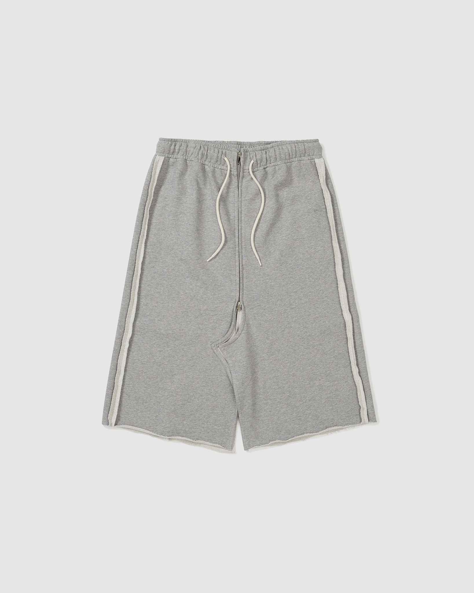 Raw Cut Detail Jersey Skirt