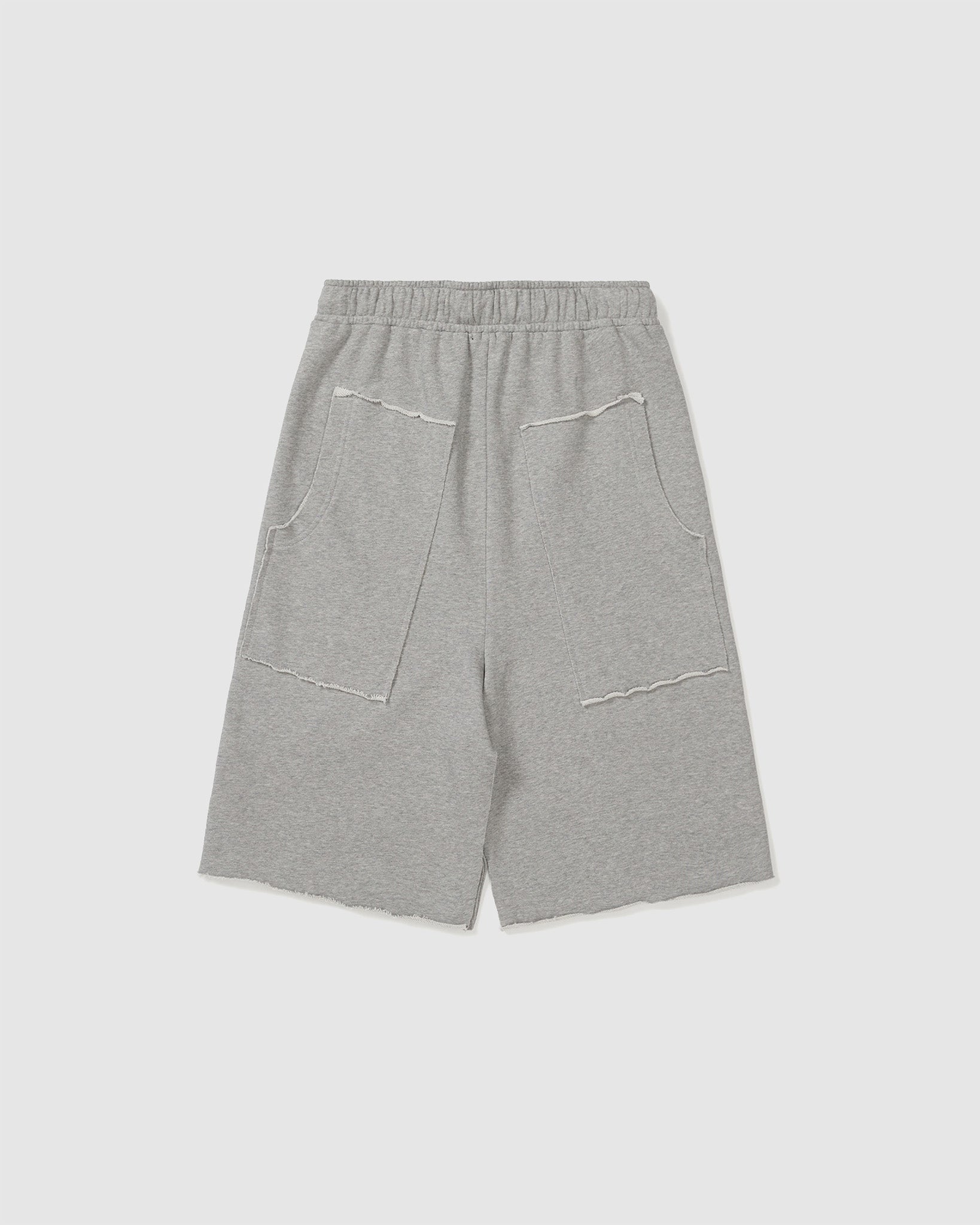 Raw Cut Detail Jersey Skirt