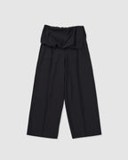 Foldover Volume Trousers