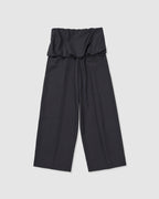 Foldover Volume Trousers