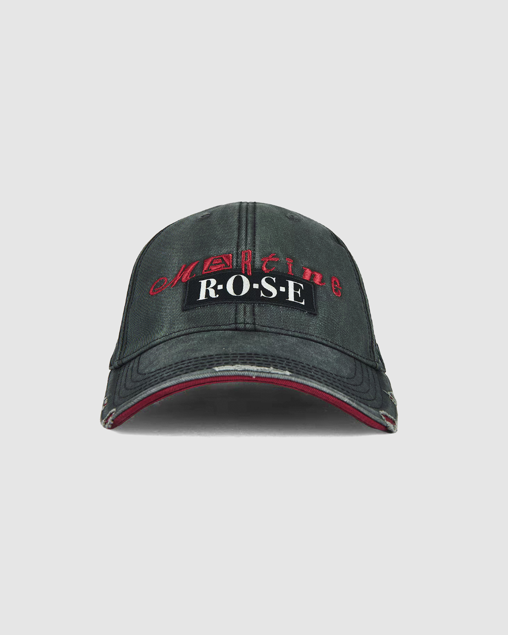 Roll Back Cap Grey/Red