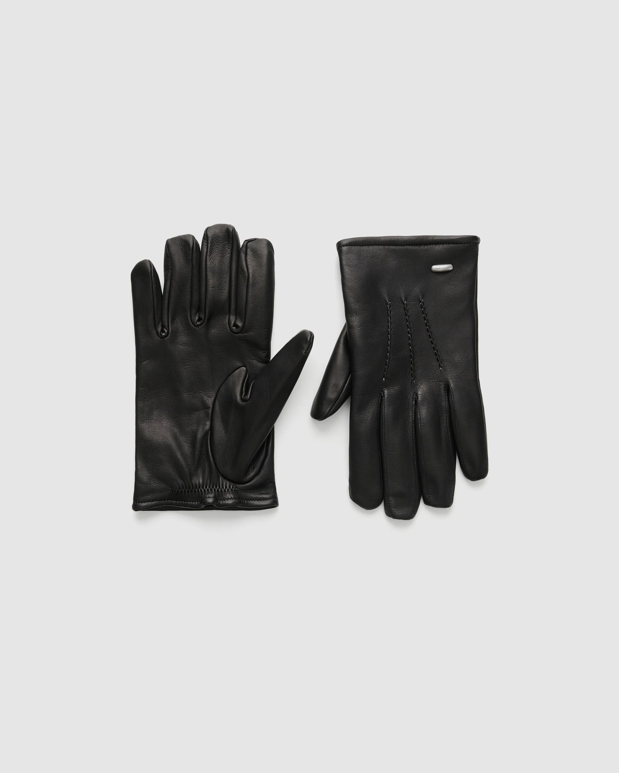 His Gloves Black