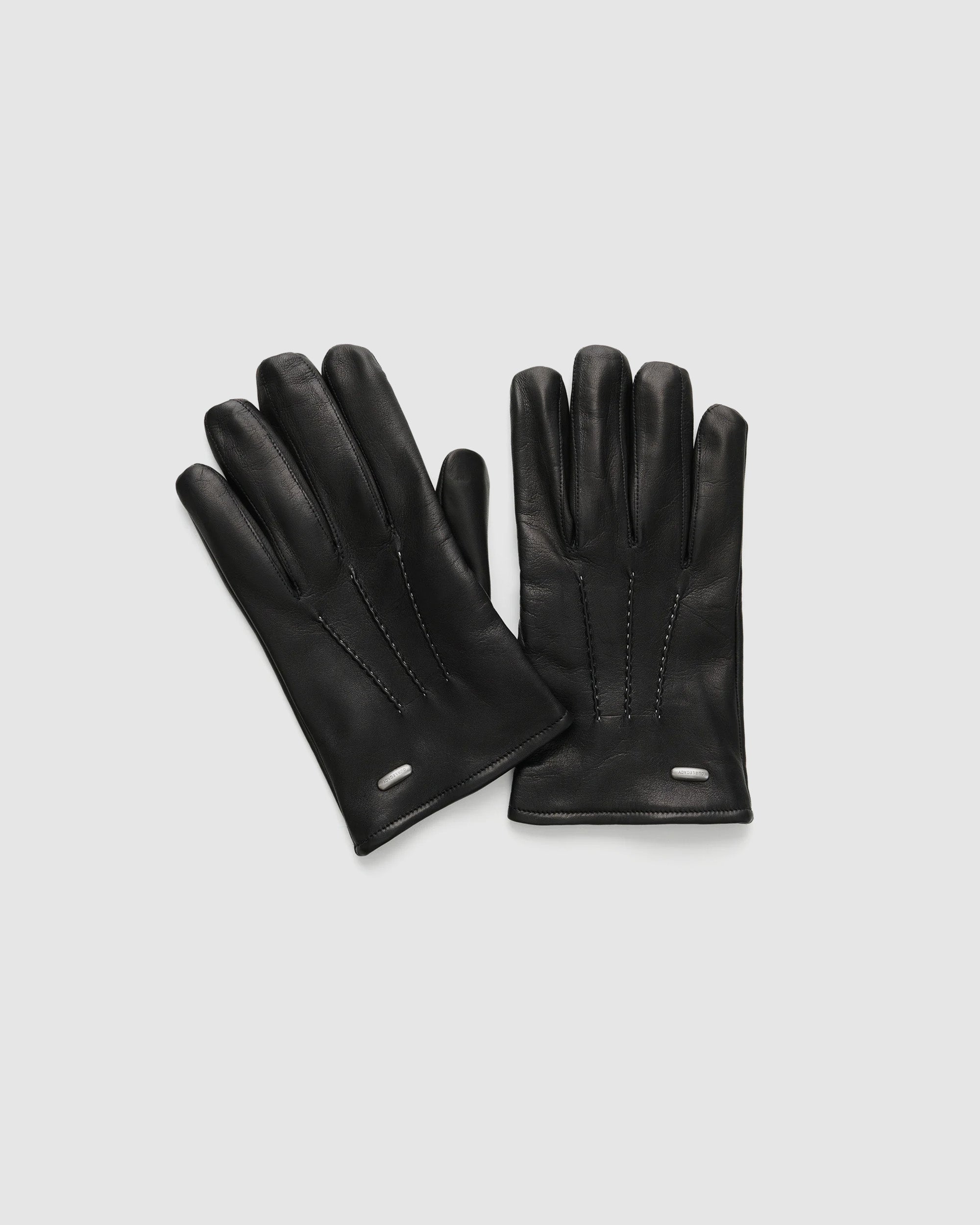 His Gloves Black