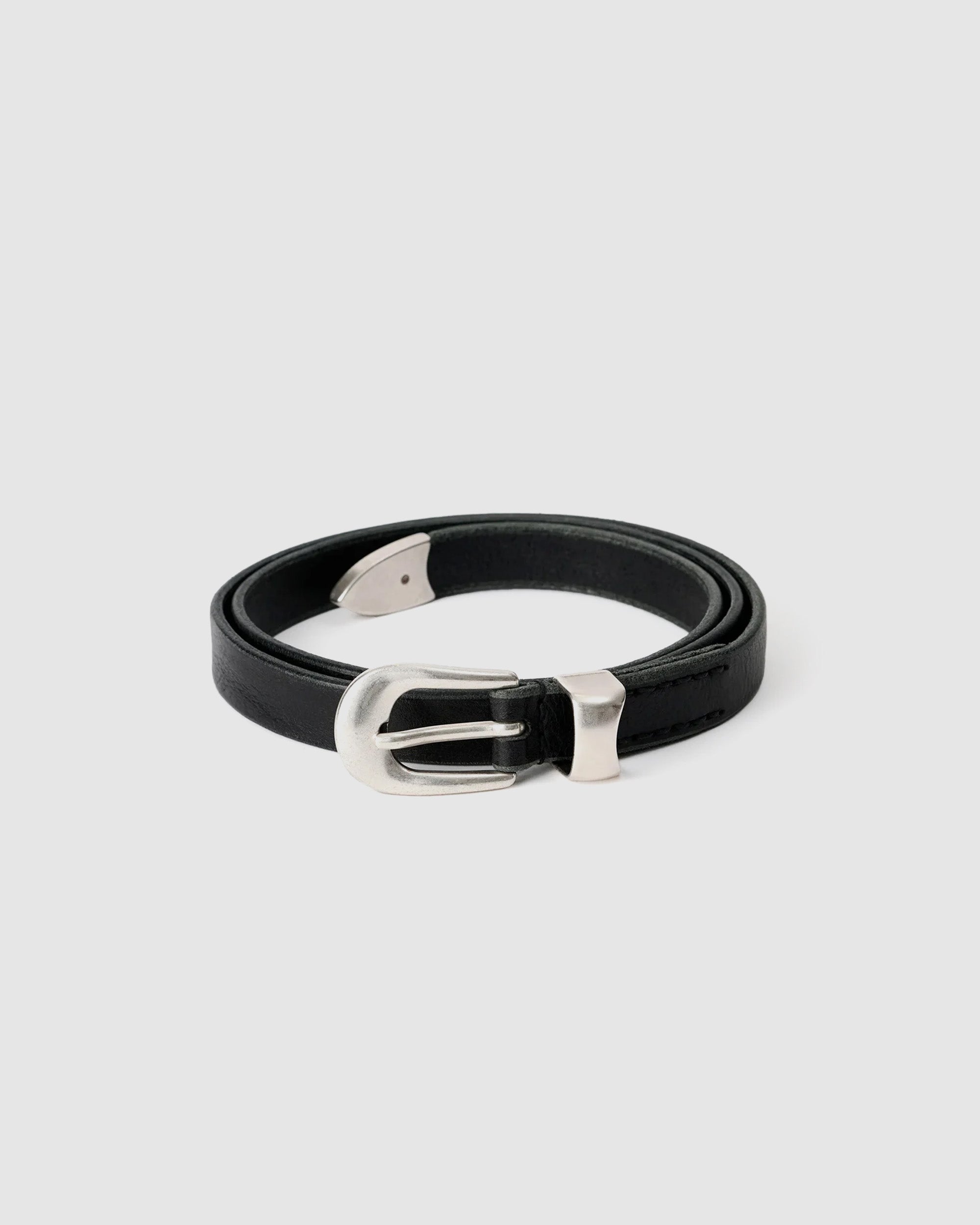2CM Belt Black Leather
