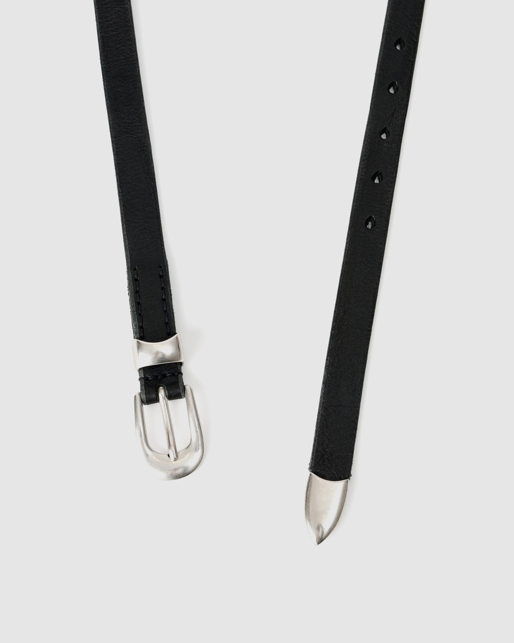 2CM Belt Black Leather