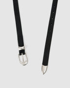 2CM Belt Black Leather