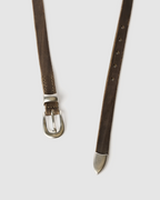 2CM Belt Sundried Clay Leather