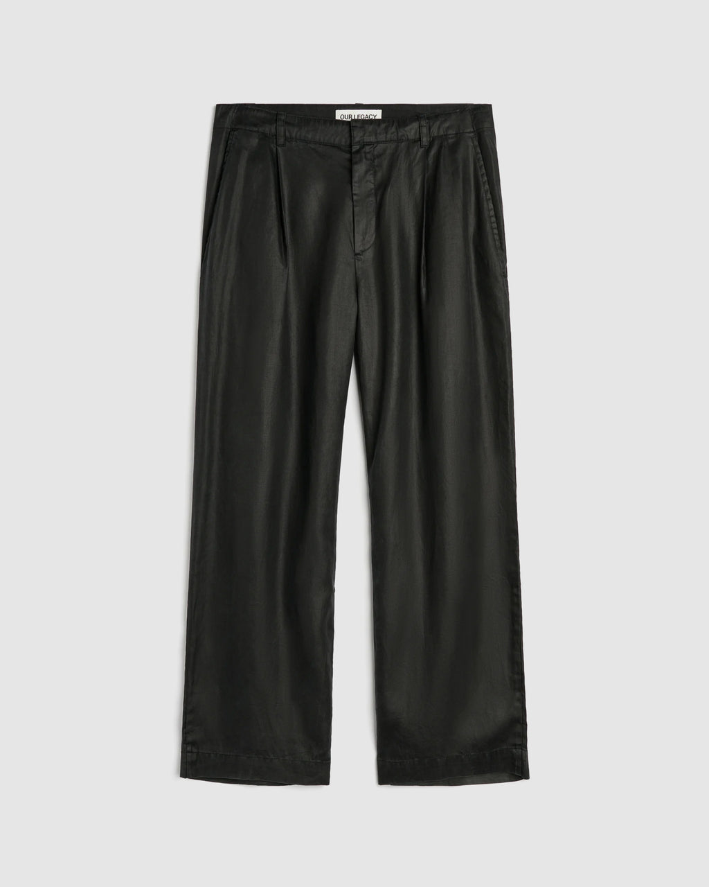 Still Chino Lacquer Black Mirror Tencel