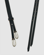 Twin Tougue Belt Black