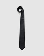 Tie Black Real Fake Leather
