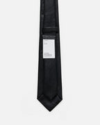 Tie Black Real Fake Leather