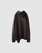 8.0 Knit Hoodie Centre Brown