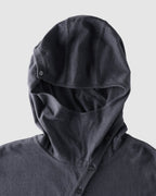 8.0 Knit Hoodie Centre Charcoal