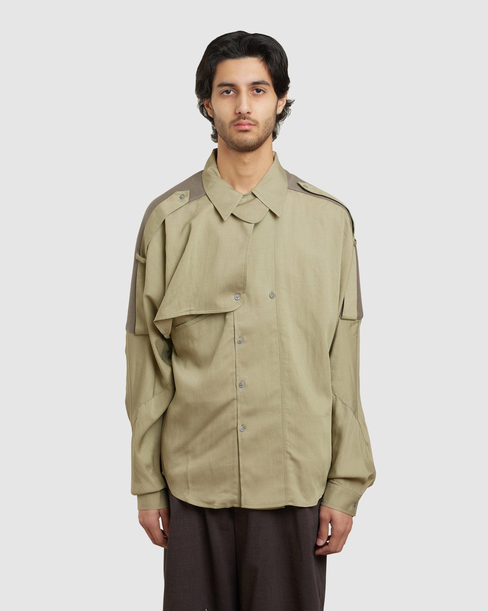 KIKO KOSTADINOV Aden Military Shirt – Chinatown Country Club