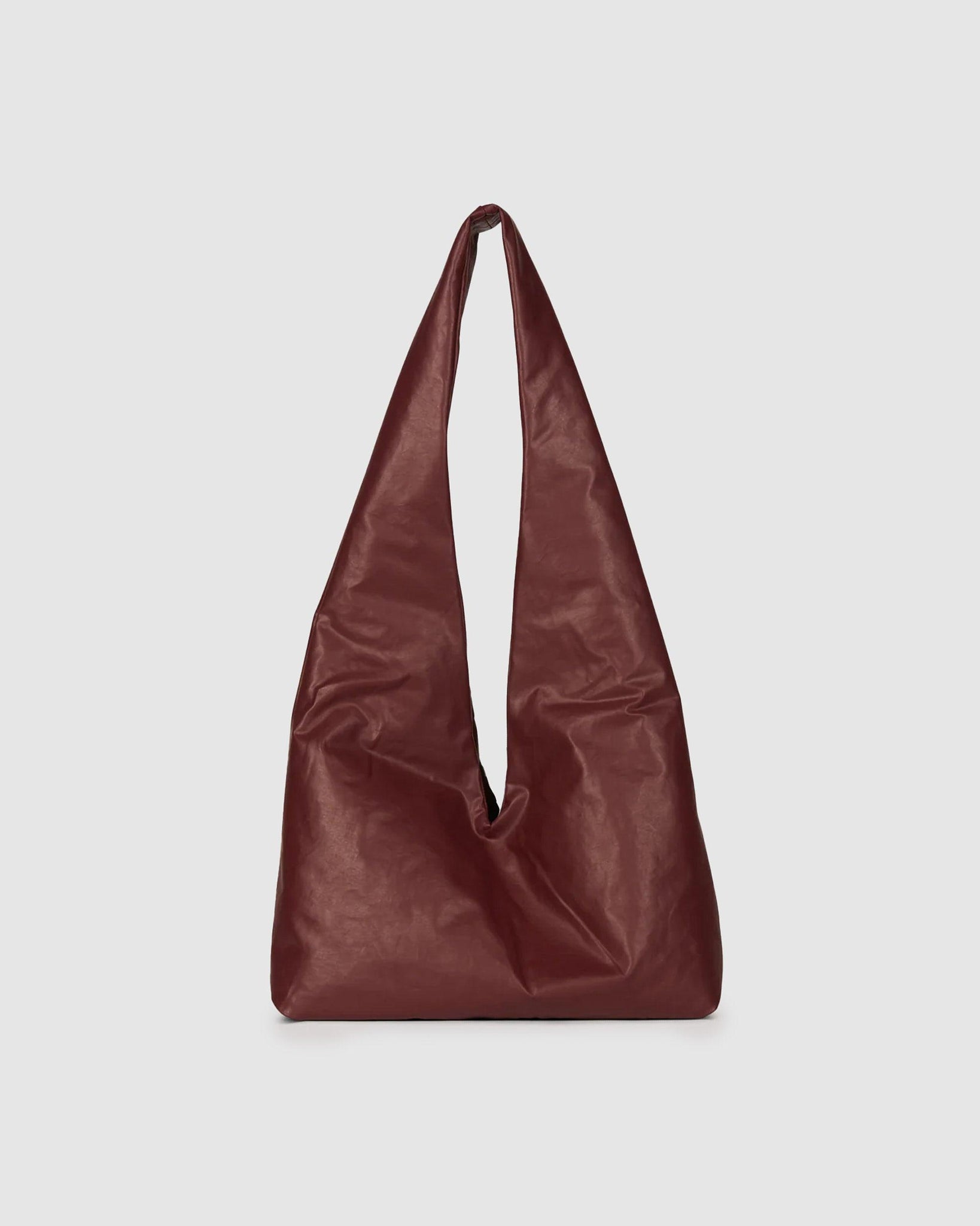 Anchor Crossbody Medium Oil Bag Bordeaux - {{ collection.title }} - Chinatown Country Club 