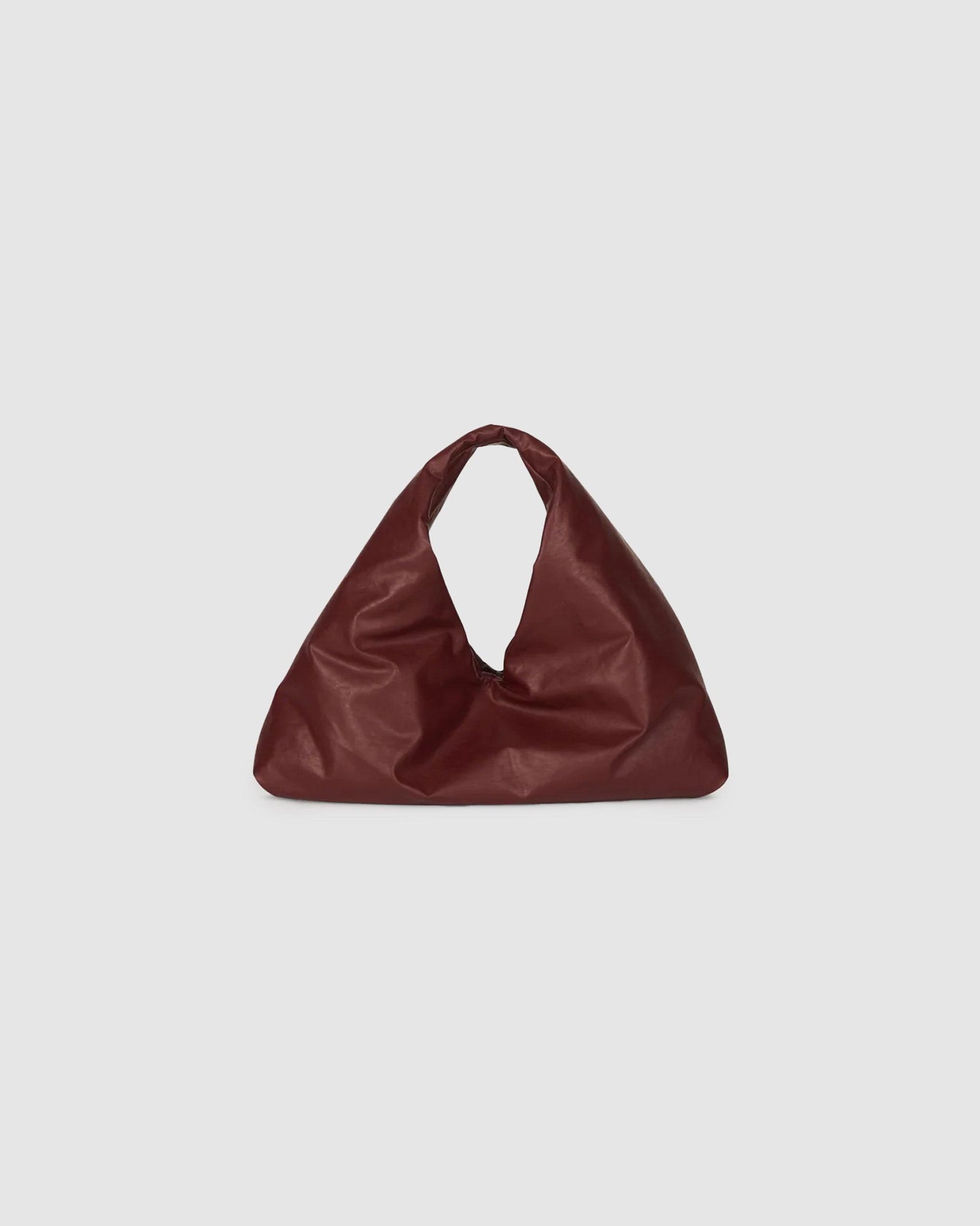 Anchor Small Hand Bag Oil Bordeaux - {{ collection.title }} - Chinatown Country Club 