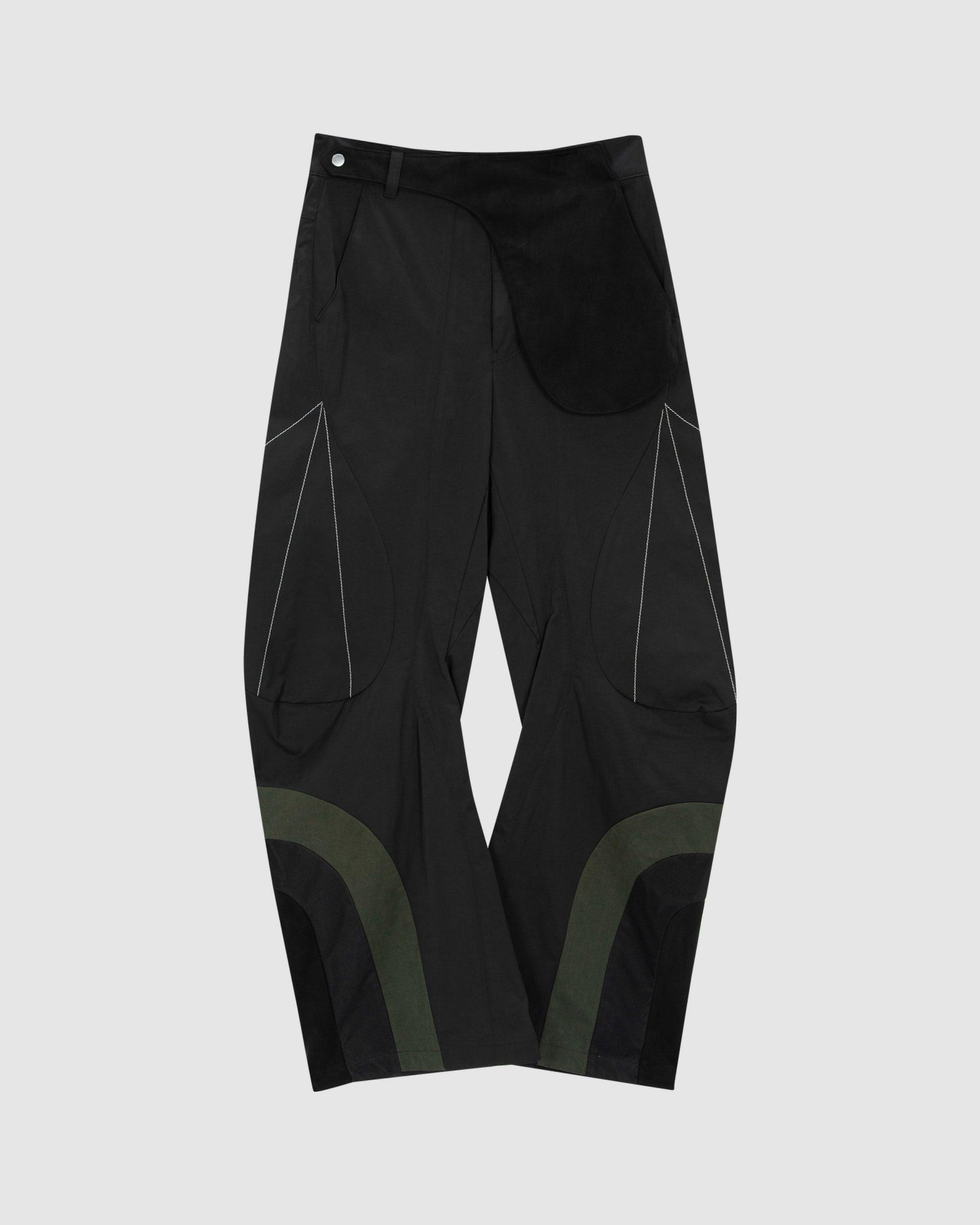 Articulated Waistbag Trouser V1 Black - {{ collection.title }} - Chinatown Country Club 