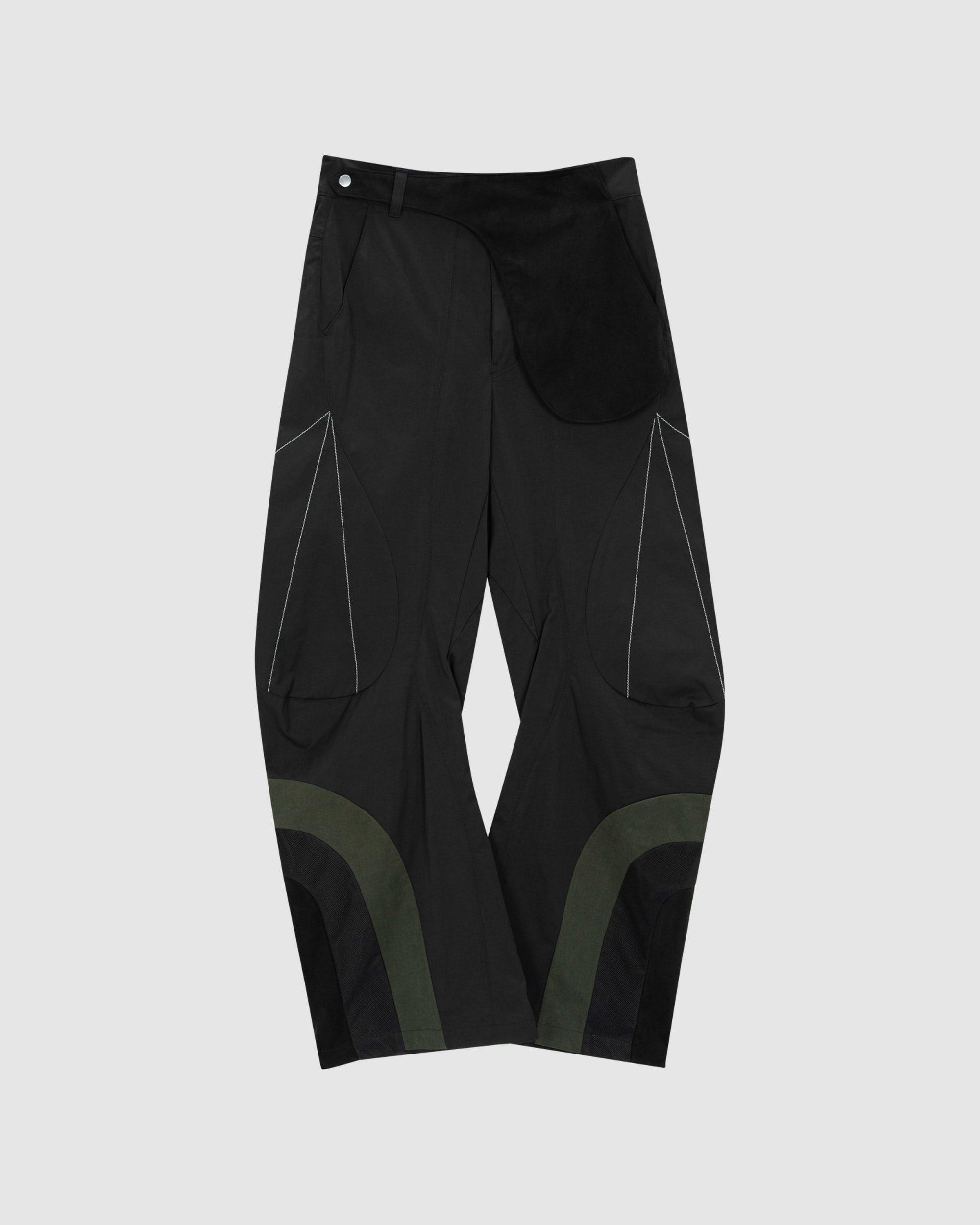 Articulated Waistbag Trouser V1 Black - {{ collection.title }} - Chinatown Country Club 